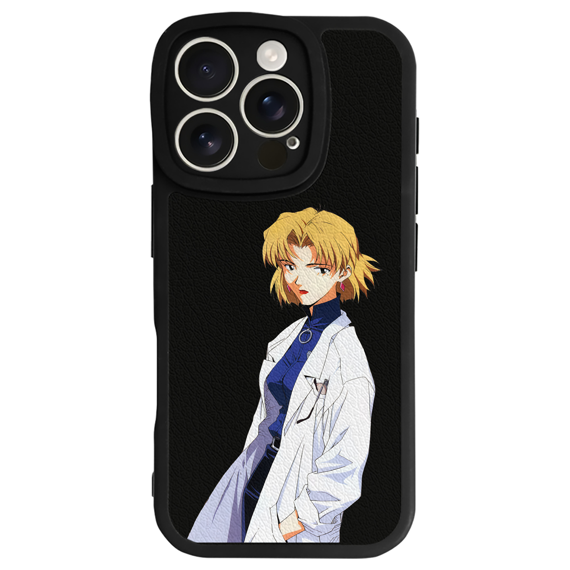 （画像用） EVA 新世紀エヴァンゲリオン 【iPhone 16シリーズ対応】シリコンスマホケース（レザー調） 材質：シリコン